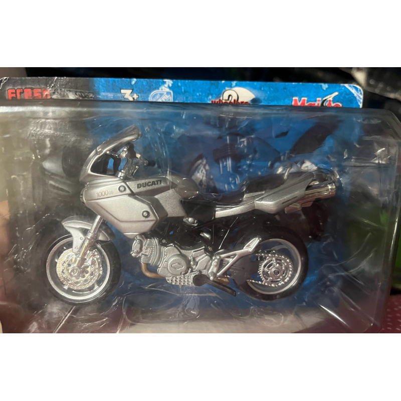 MINIATURA MOTO DUCATI 1000 MULTISTRADA DS 1:18