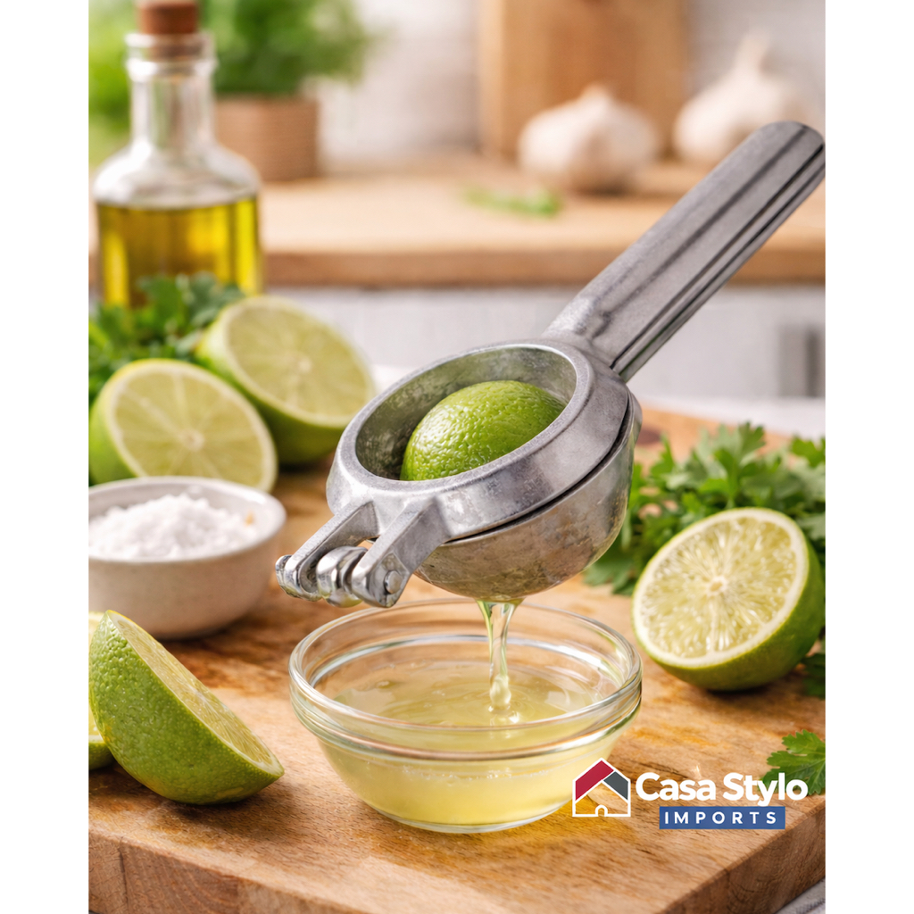 Espremedor de Limão Manual - Resistente, Fácil de Limpar, Ideal para Cozinha em Oferta na Shopee