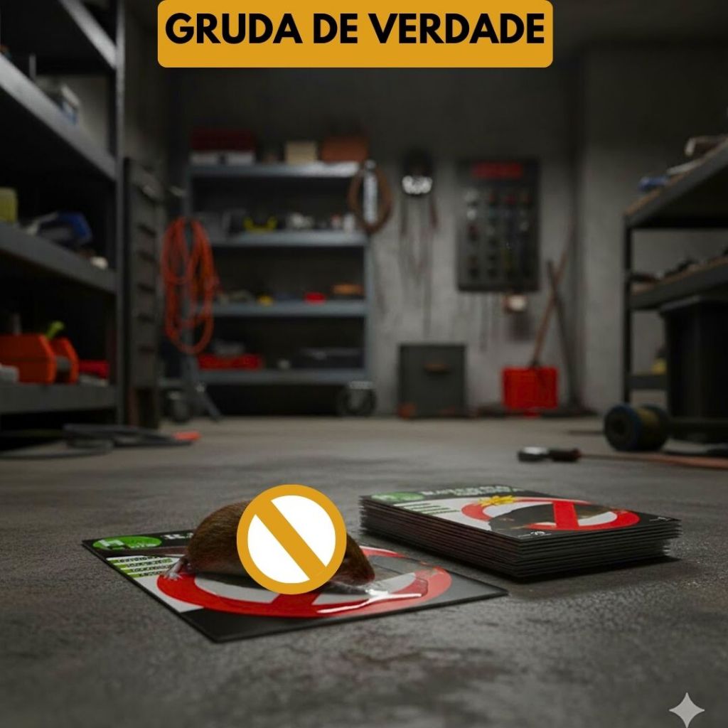 Kit 15 un R@toeira Adesiva Para R@tos Cola Não Escapa Uso Doméstico e Comercial Casa Restaurante Bar