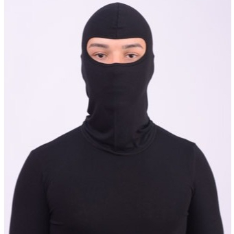 Máscara Motoboy Balaclava Unissex Preta Camuflada Proteção Solar