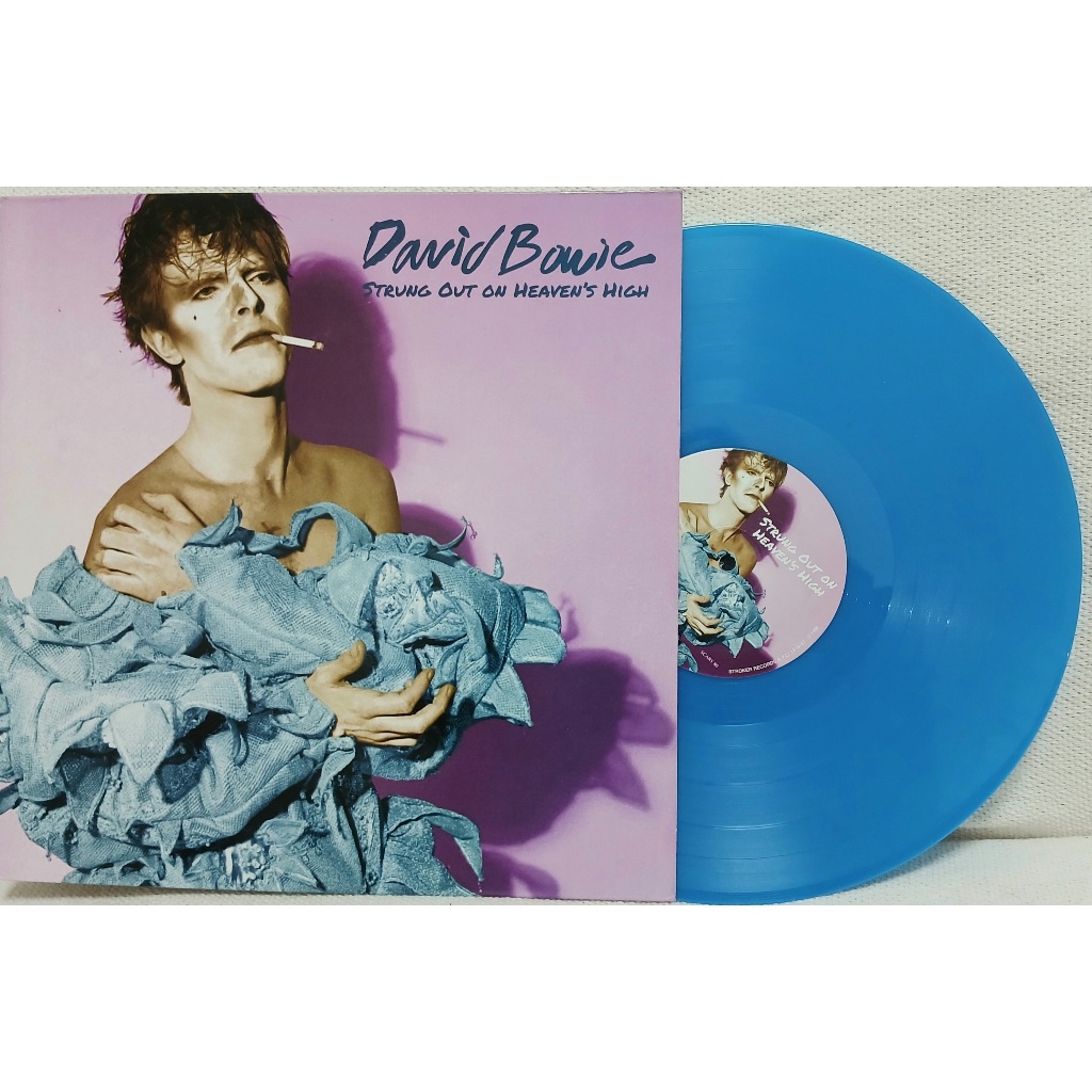 LP  DAVID  BOWIE     STRUNG OUT ON HEAVEN´S HIGH   (IMPORTADO)
