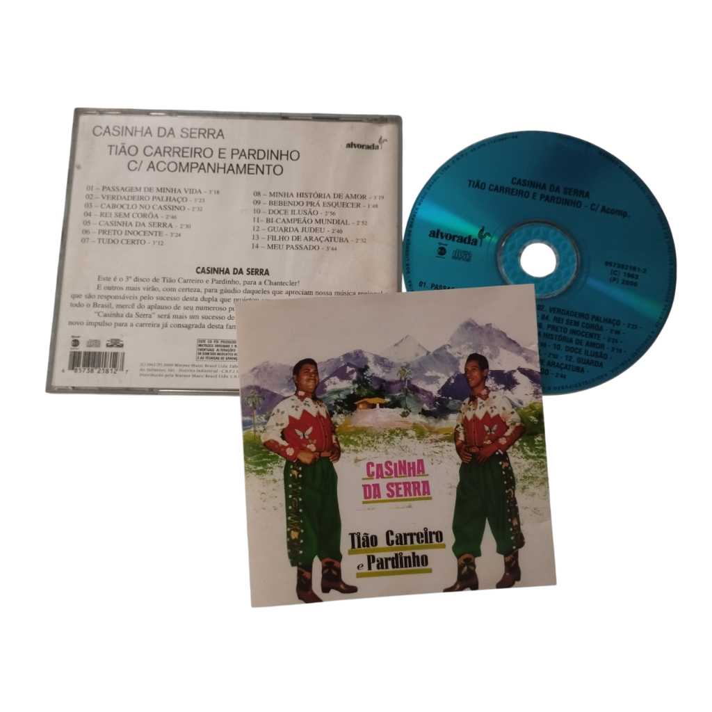 Cd - Tião Carreiro e Pardinho - Casinha Da Serra