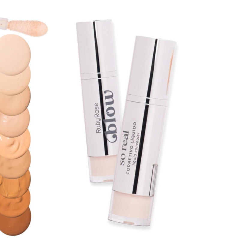 Corretivo Liquido So Real Blow Ruby Rose Lançamento em Oferta na Shopee