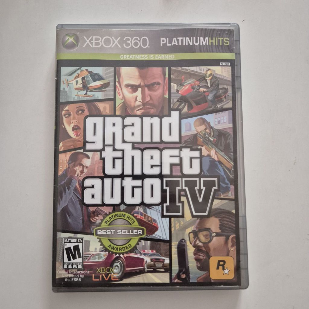 GTA 4 Xbox 360 Original Midia Fisica GTA IV