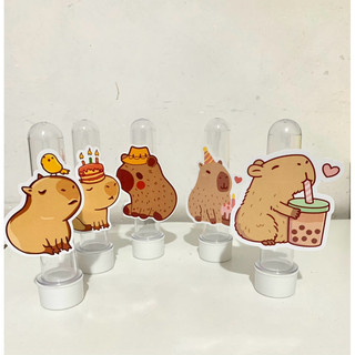 Tubetes Capivaras - Festa Capivara - Lembrancinhas