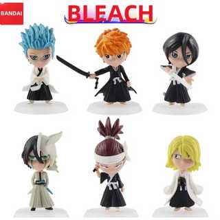 Bonecos Bleach Chibi Colecionáveis com Base Mini Figures Anime Bleach - Unidade
