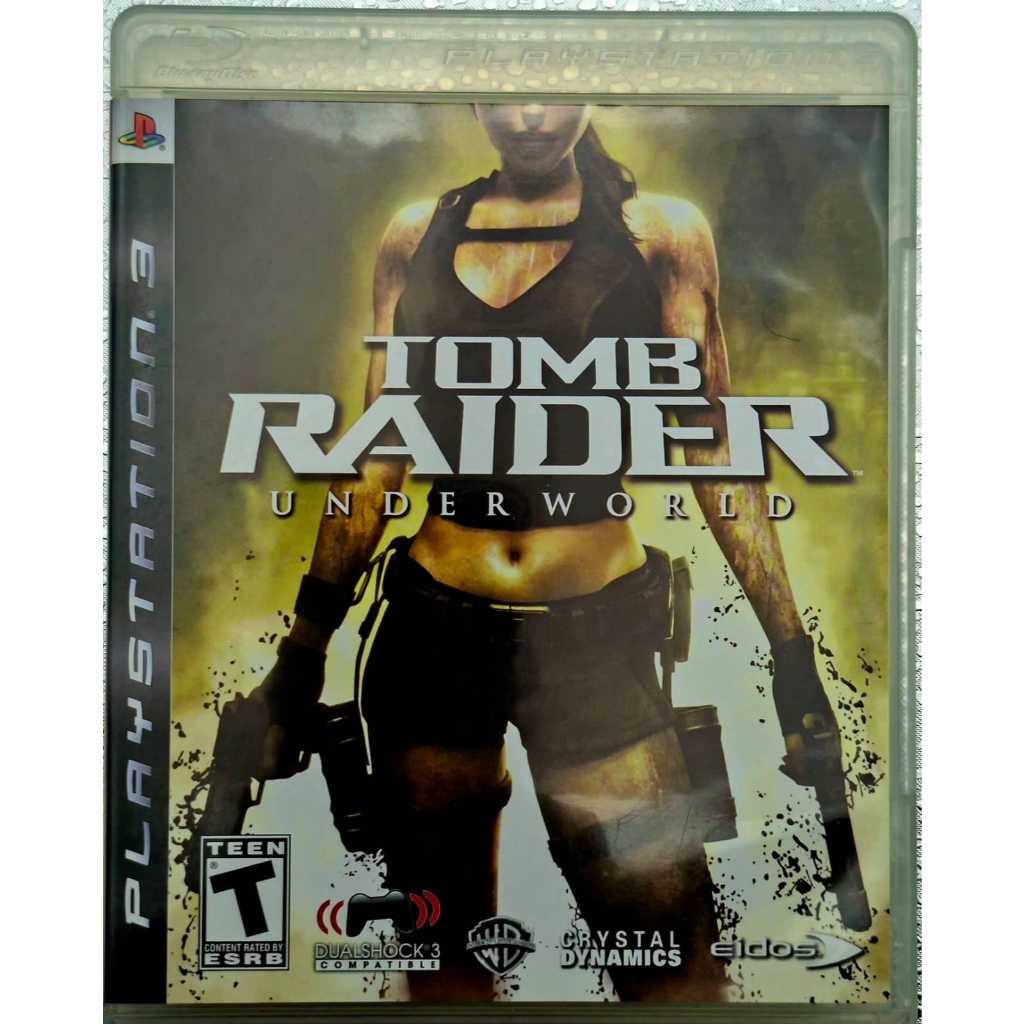 TOMB RAIDER UNDERWORLD  - PLAYSTATION 3 -PS3 - USADO - ORIGINAL - FOTOS REAIS - ÚLTIMA UNIDADE! 🏺🏹