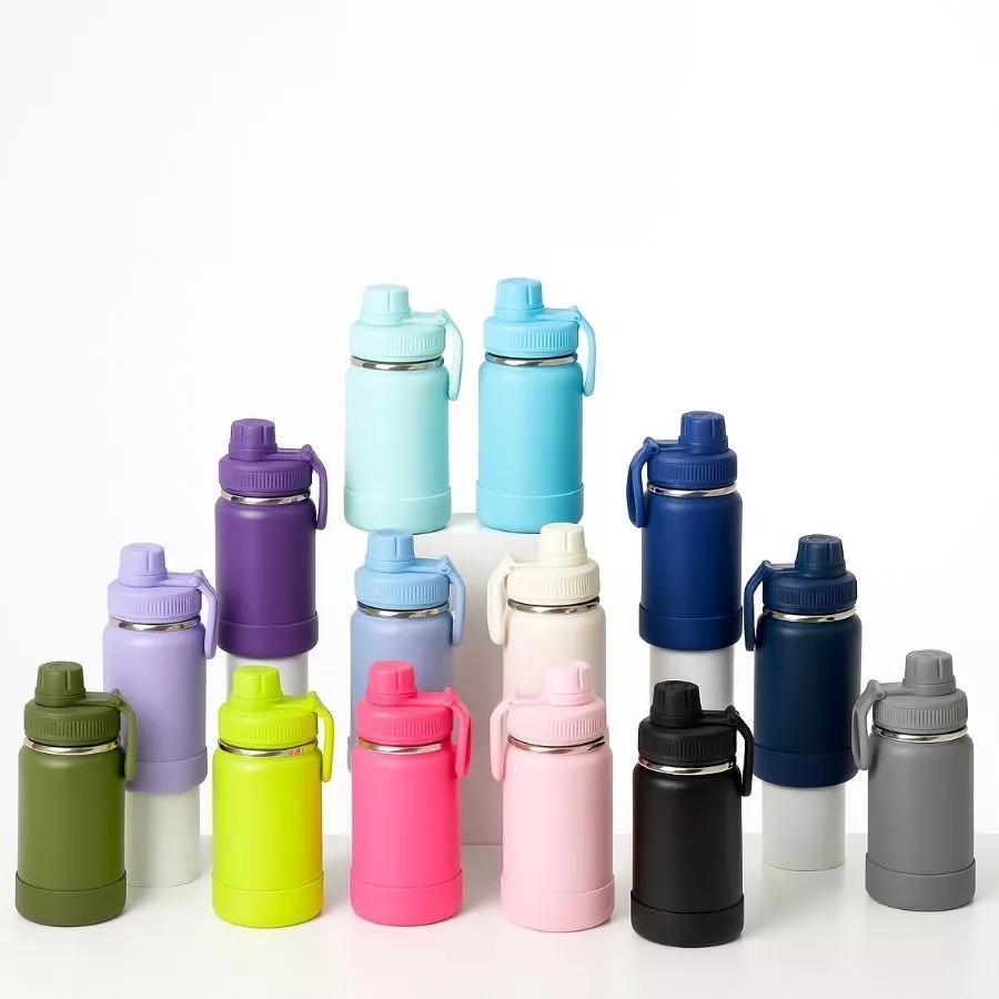 Garrafa Térmica Portátil de 350ml em Aço Inoxidável 304