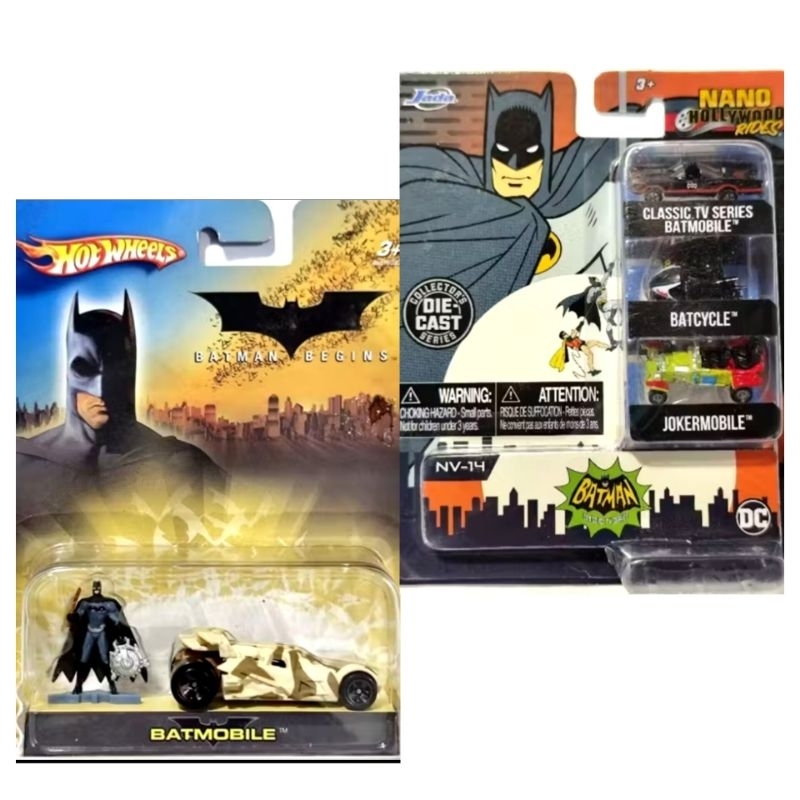 Hot Wheels TV Séries, Batmobile, Batman, temático em Oferta na Shopee