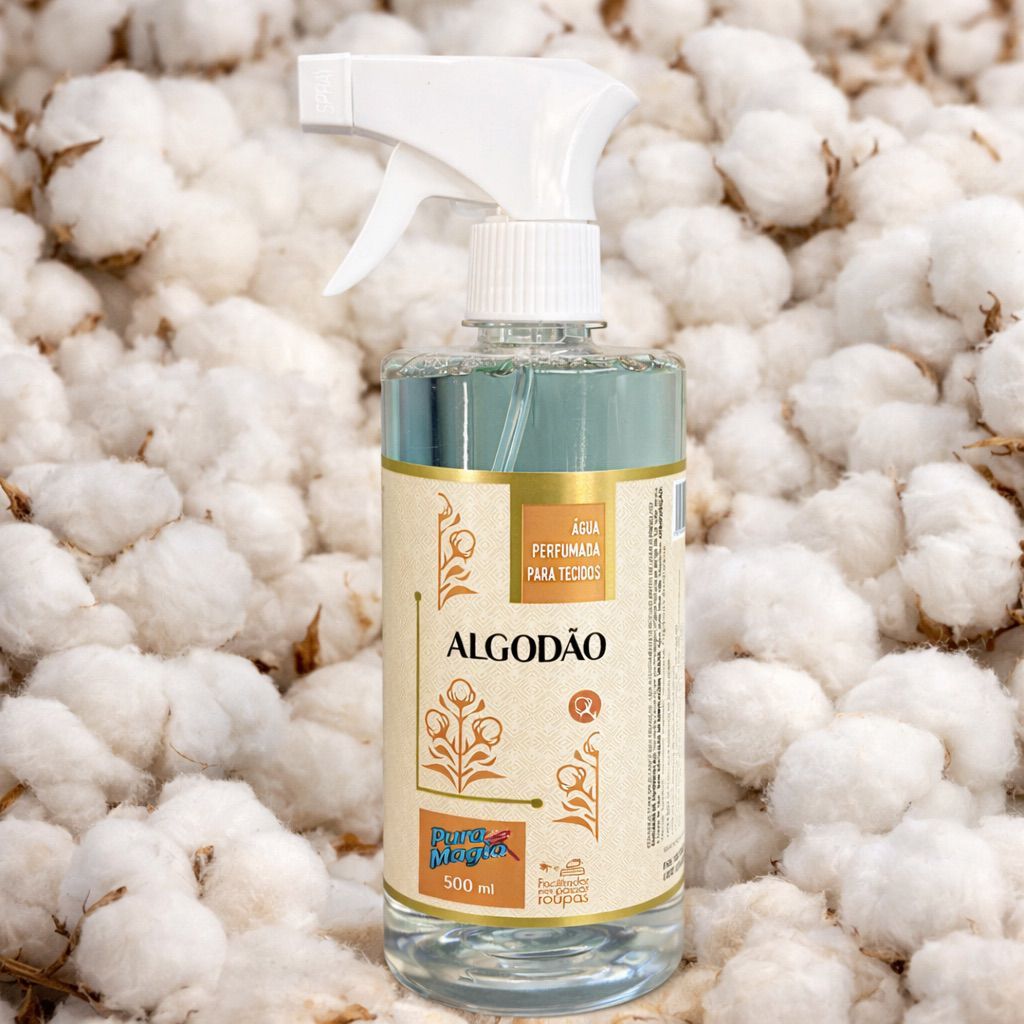ÁGUA PERFUMADA PARA TECIDOS E ROUPAS ALGODÃO 500ML em Oferta na Shopee