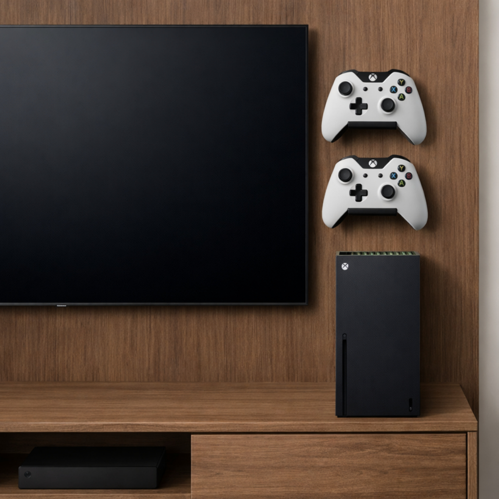 Suporte de Parede para Controle Xbox One Xbox Series S X - Organizador de Parede Gamer
