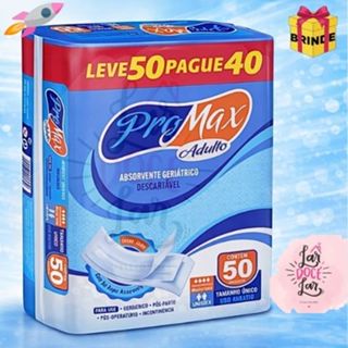 Absorvente Geriátrico Pro Max Adulto Unissex – Alta Absorção, Conforto e Proteção Diária em Oferta na Shopee