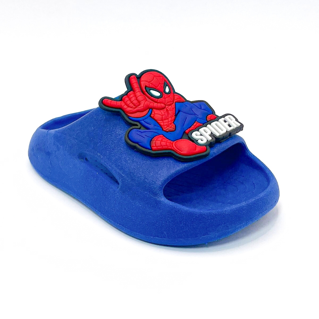 Chinelo Nuvem Slide Infantil Masculino Menino Aranha Antiderrapante Heroi Macio Passeio Escolar  EVA