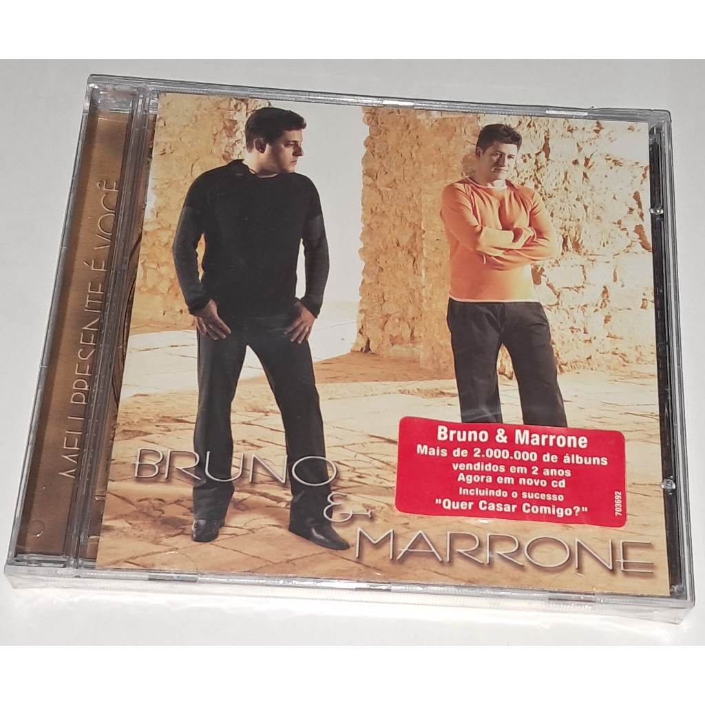 Cd Bruno & Marrone - Meu Presente é Voçê (Lacrado)