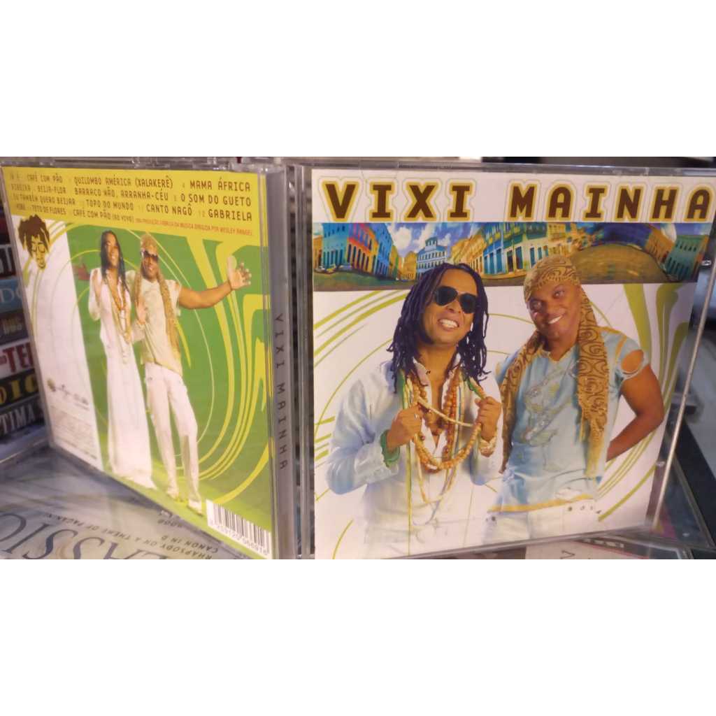 Cd Vix Mainha Vixi Mainha Original - afrodisiaco Ja é - Wesley rangel -Univesal Pierre Onassis e Jauperi, ex-Olodum,