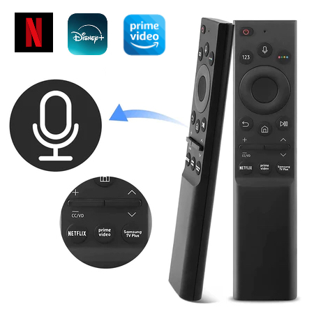 Controle Remoto TV Samsung BN59-01385E Compatível 4K Linha K KU MU NU RU