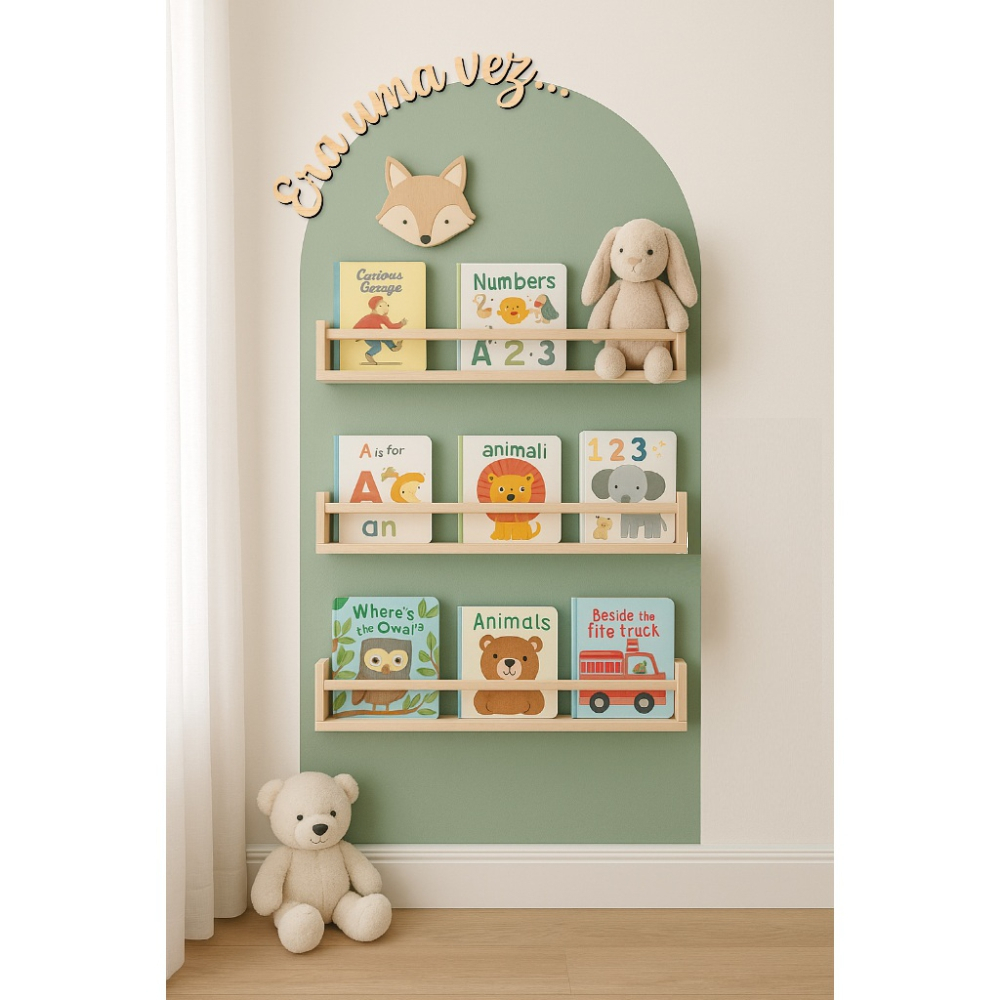Letreiro ERA UMA VEZ ... em 3D para compor com arco romano decoração infantil decoração quarto bebê em Oferta na Shopee