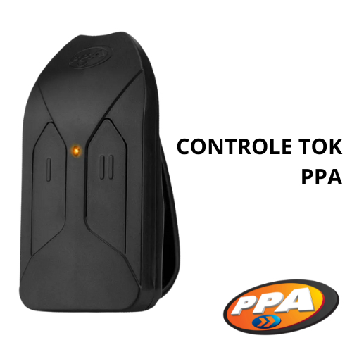 Controle De Portão Eletrônico TOK PPA 433MHz Original Uso Residencial