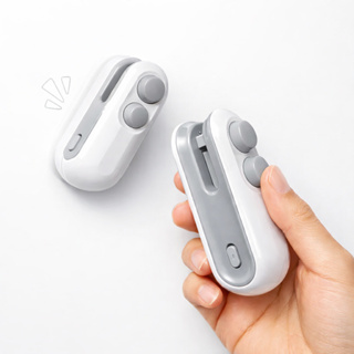 Mini Seladora Portátil para Sacos Plásticos | Mantém Alimentos Frescos em Oferta na Shopee