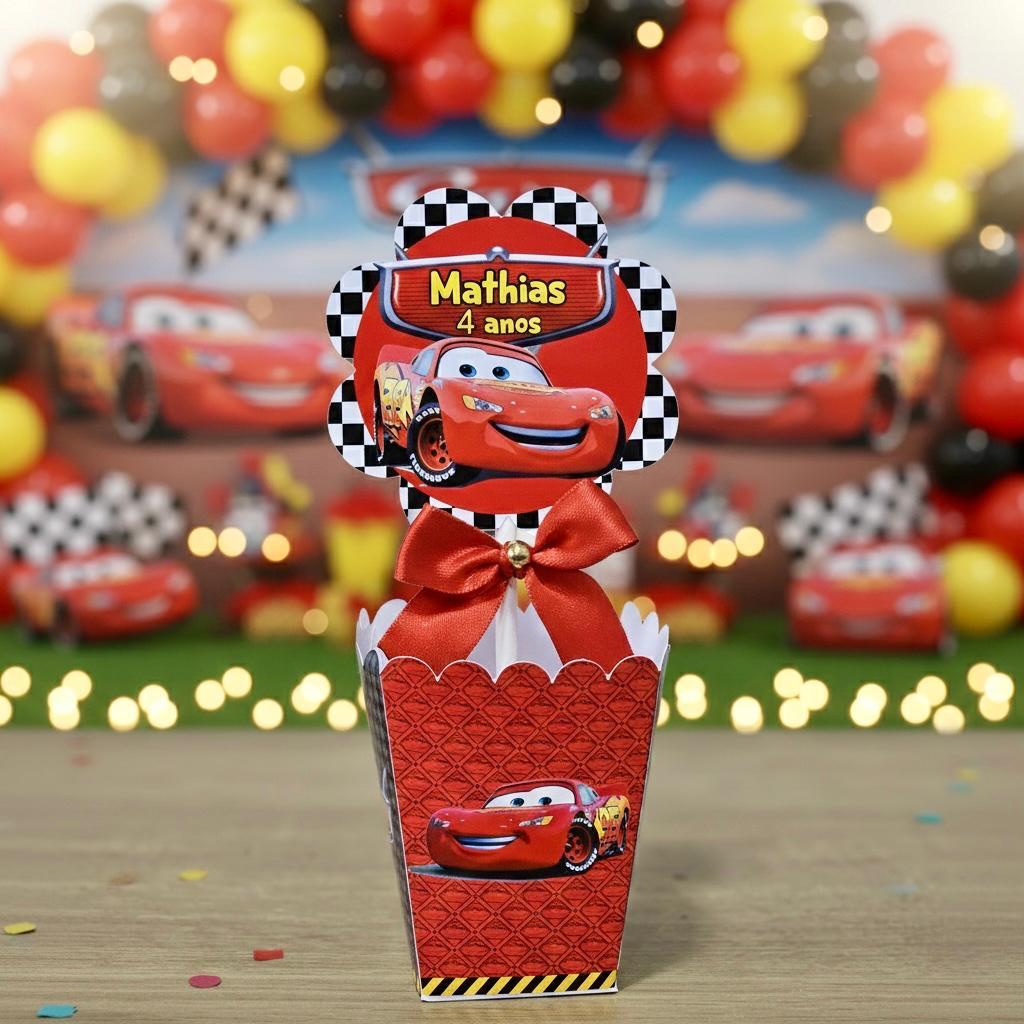 20 UNIDADES CACHEPO / CENTRO DE MESA Carros  Enfeite Festa Aniversário Chá Revelação
