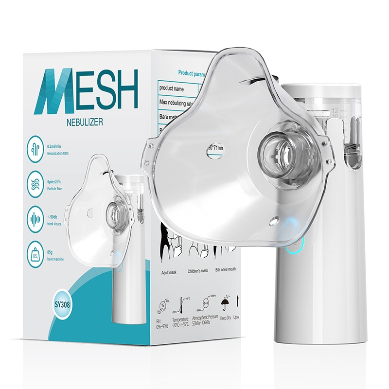 Máquina Nebulizadora Portátil Inalador Nebulizador Adulto Infantil Silencioso onelife