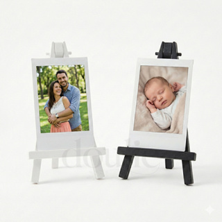 Mini Cavalete Porta Retrato Instax - Polaroid - Casamento - Lembrancinhas - Kits 2/4/6/10 Unidades em Oferta na Shopee