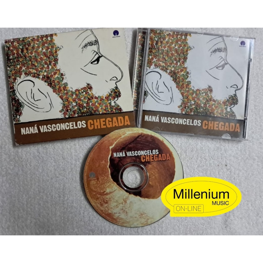 CD Naná Vasconcelos   Chegada 2005 Original Gravadora Colecionador Ótimo Estado