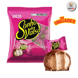 Lacta Sonho de Valsa Chocolate 500g (25 unidades de 20g) em Oferta na Shopee