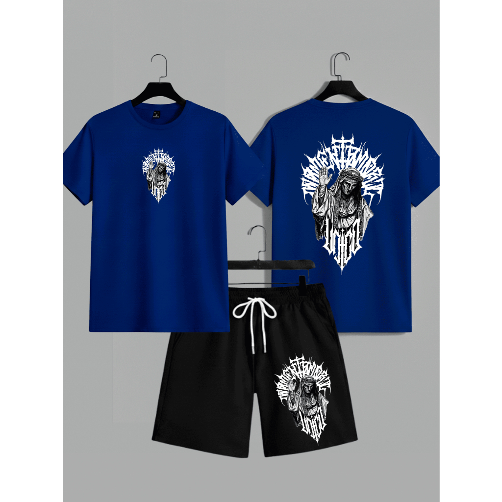Kit Camiseta 30.1 e Short Tectel Conjunto Masculino StreetWear Estiloso Lançamento