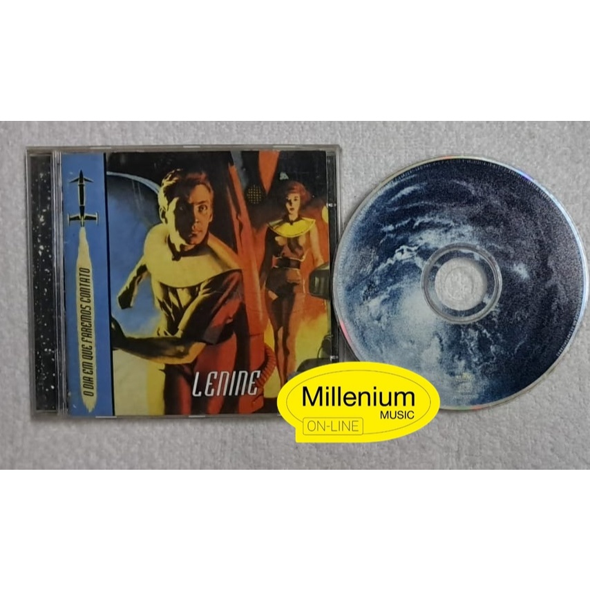 CD Lenine O Dia Em Que Faremos Contato 1997 Original Gravadora Colecionador Ótimo Estado
