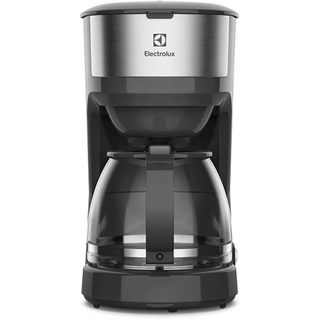 Cafeteira Elétrica 127v Electrolux 1,2L 30 xicaras função manter aquecido inox filtro permanente removive