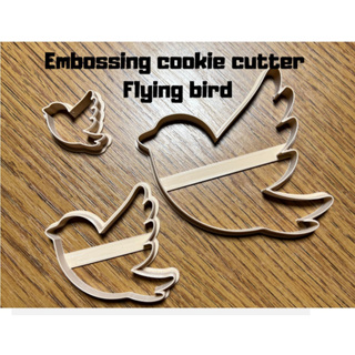 Cortador Passaros 3 tamanhos para biscuit, ceramica, porcelana, biscoito, pasta americana, e muito mais em Oferta na Shopee