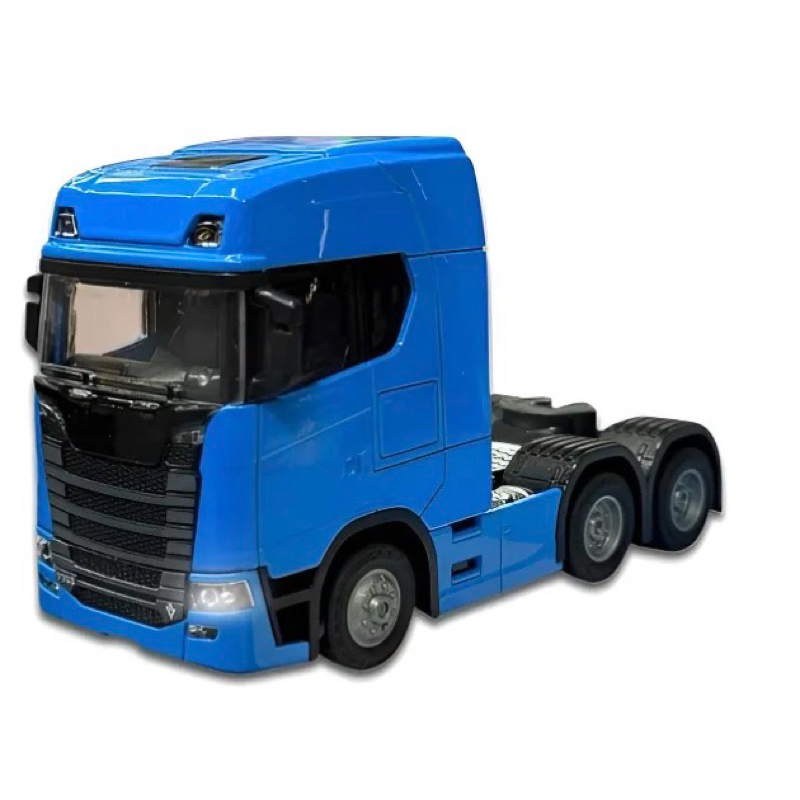 Miniatura Caminhão Scania V8 770 S Trucado - Com Som E Luz Azul - Escala 1/50