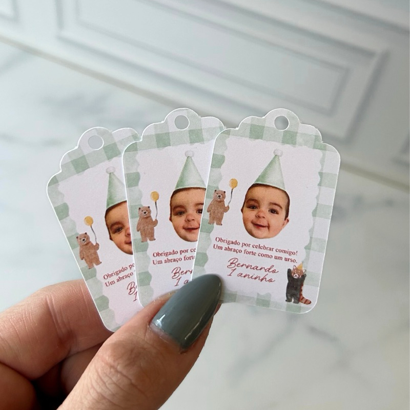 Tag Para Lembrancinhas Aniversário Infantil - Tags Personalizadas Festa Infantil