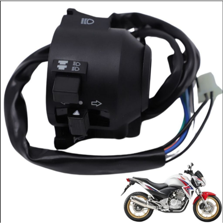 Botão De Seta Cb 300 2009 Até 2015 Buzina Pisca Punho Chave