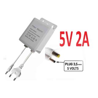 Fonte Power Adapter ESM-001 5V 2A pra camera Jortan oi vida Yousee pino mais fino 3,5mm em Oferta na Shopee