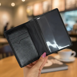 Porta Documento Slim Em Couro Legítimo FN Couro em Oferta na Shopee