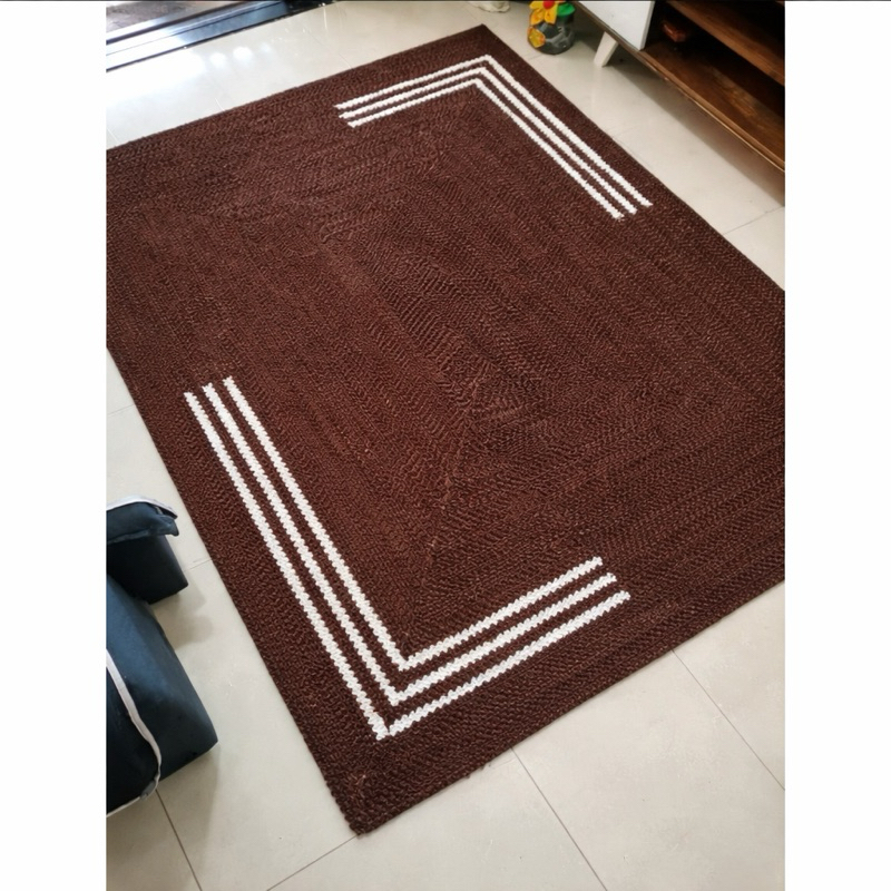 Tapete Sala Personalizado Frufru | Conforto e Estilo Para Sua Sala - Antiderrapante, Feito com Helanca Premium