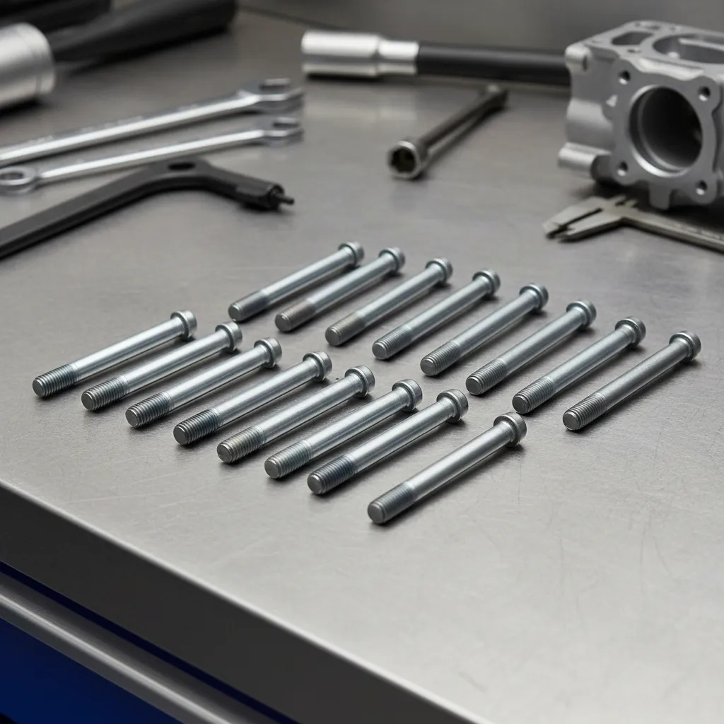 Kit Parafusos do Cabeçote S-10  e Blazer 2006 A 2011 Motor Diesel 2.8 MWM Original GM