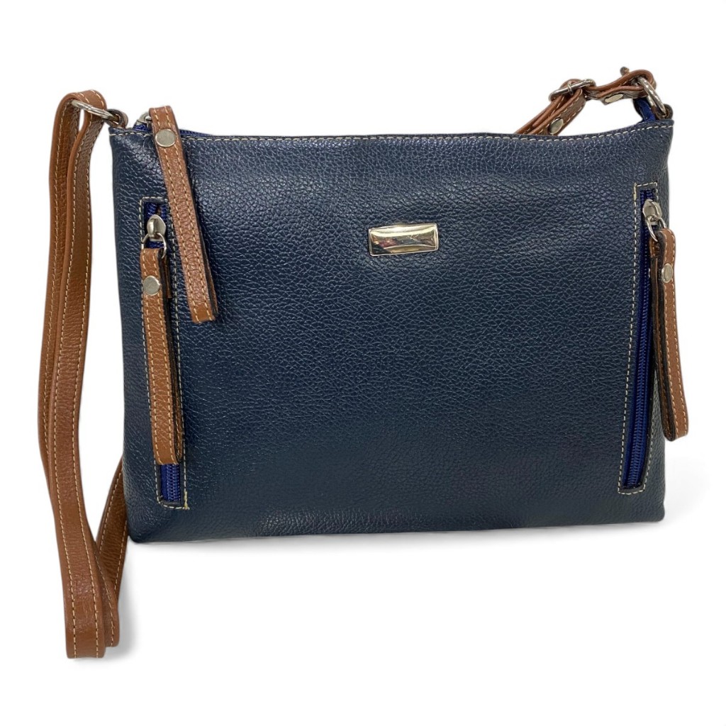 Doras Bolsas Bolsa Feminina Couro Bovino Transversal 3 Ziper Casual Festa Social Tiracolo