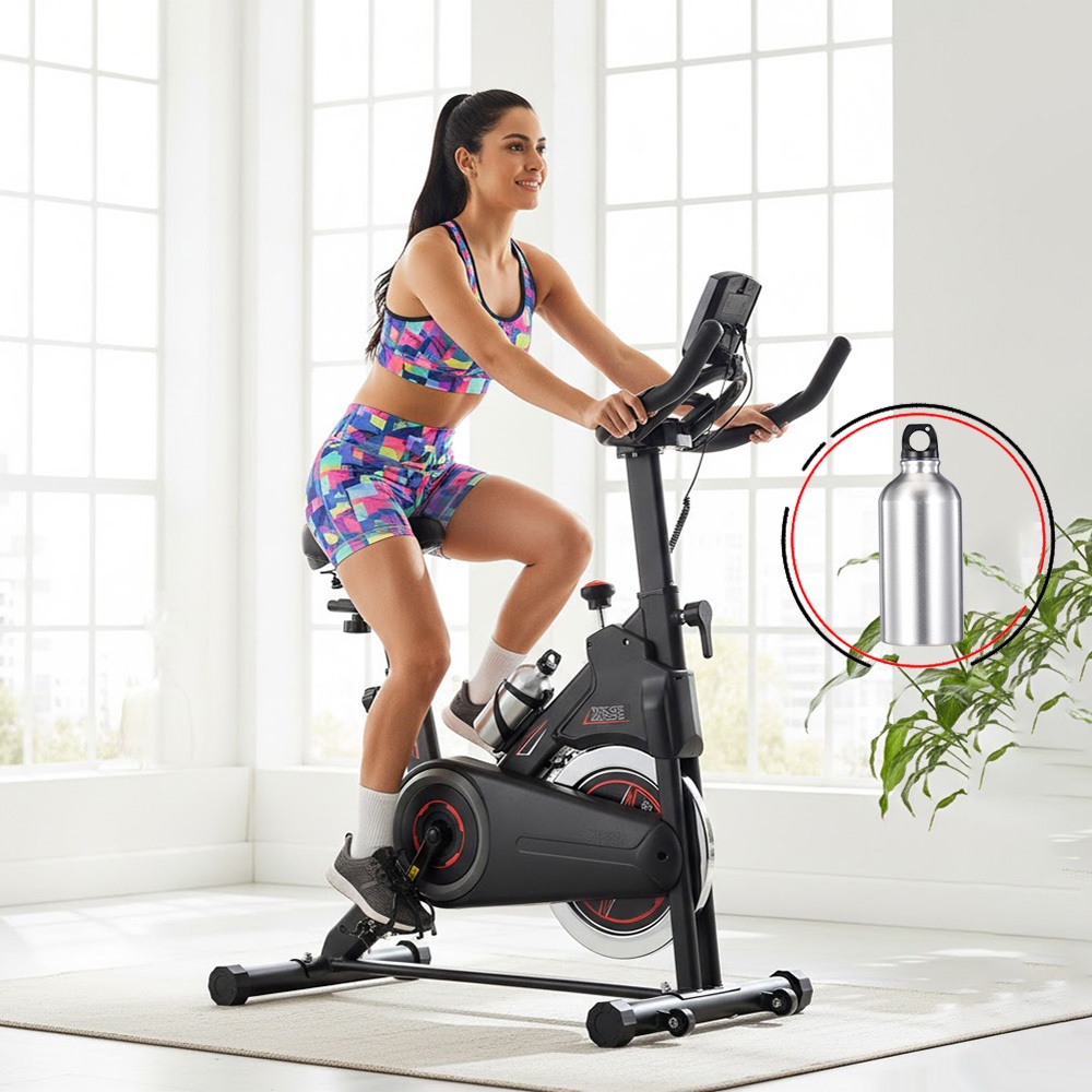 ZRSE Bicicleta Ergométrica Spinning Profissional, Suporta até 130kg - Para Academia e Uso Doméstico em Oferta na Shopee