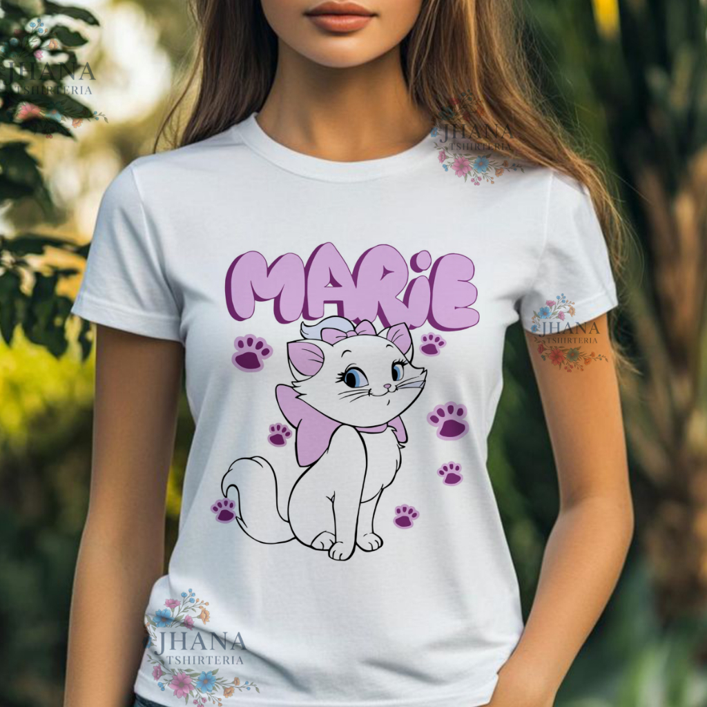 Blusa tshirt feminina GATINHA MARIE,CAMISETA UNISSEX,moda casual,moda plus size