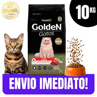Ração p/ Gatos Adultos Sabor Carne Especial Pacote 10,1kg Nutrição Completa - Envio Imediato em Oferta na Shopee