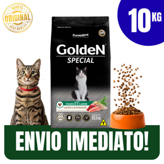 Alimento para Gatos Adultos Castrados Sabor Carne Controle de Peso 10,1kg - Envio Imediato em Oferta na Shopee