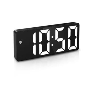 Relógio de Mesa Digital Full Led Inteligente Com Despertador Alarme Temperatura e Soneca em Oferta na Shopee