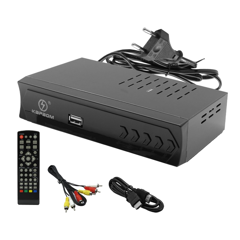 Conversor TV Digital com Gravador USB e HDMI, Full HD 1080p, Controle Remoto e Reprodução de Filmes e Música em Oferta na Shopee