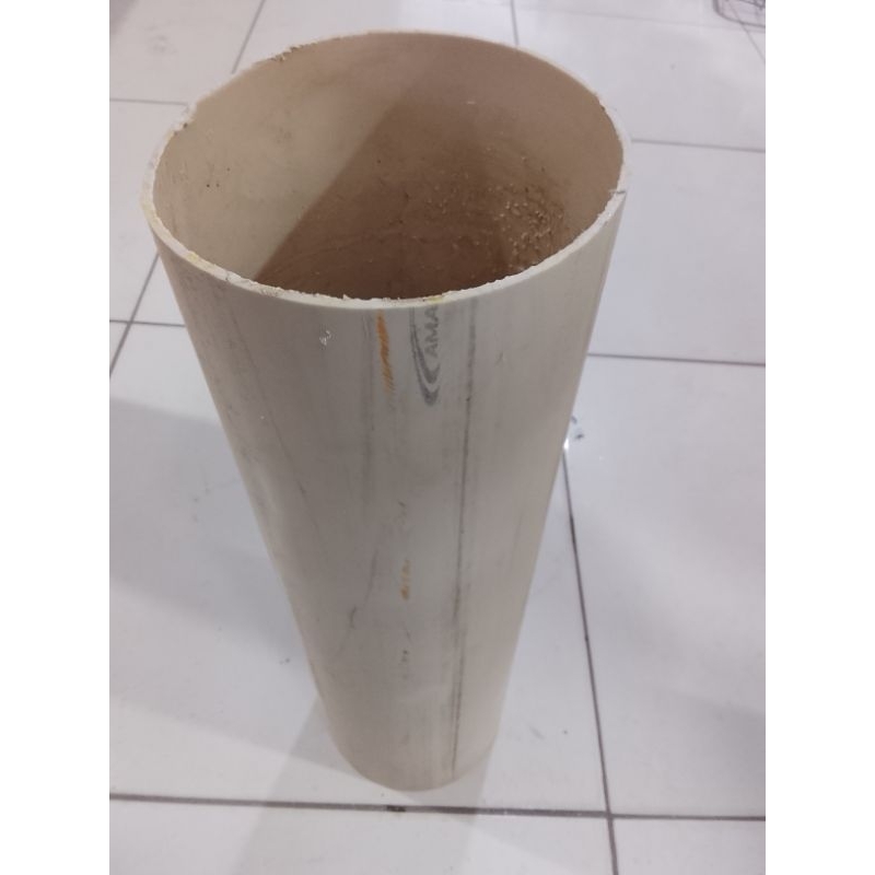 tubo de 150mm PVC pedaço com 50 centímetros