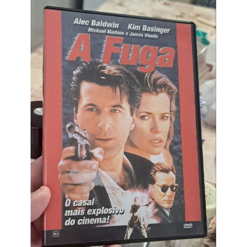 DVD A FUGA alec baldwin kim basinger Michael madsen james woods