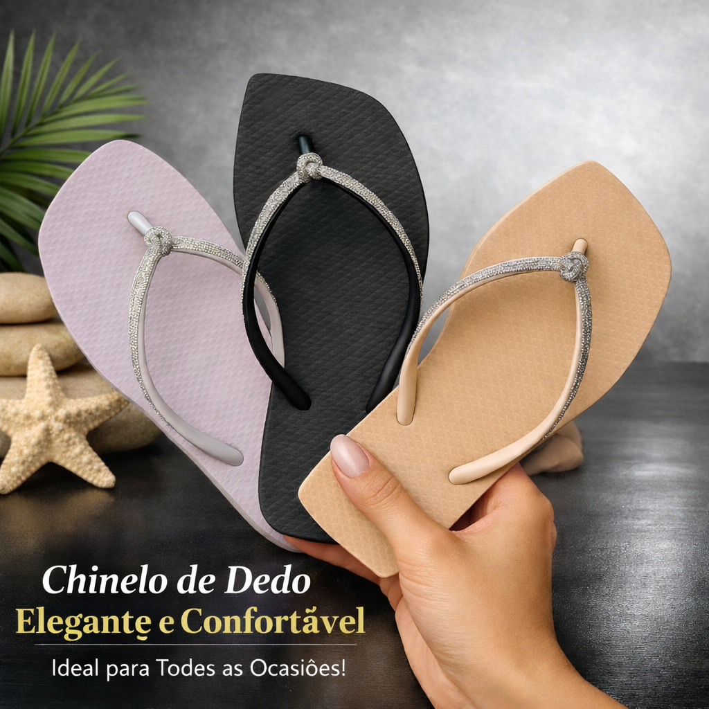 Sandália Feminina EVA Ultramacia Leve Confortável Antiderrapante com Tira Elegante Beauty Brilho em Oferta na Shopee