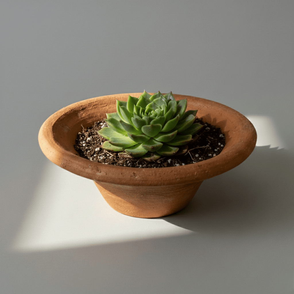 Vaso Barro Cerâmico Artesanal Suculenta Orquídea Decoração Rustico Casa Flores Jardim